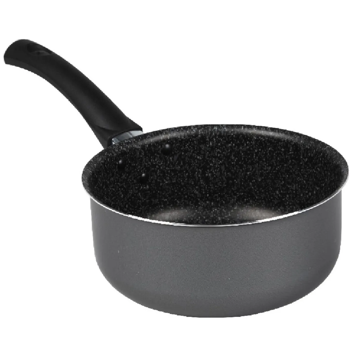 Gifi Lot 1 poêle + 1 casserole aluminium effet pierre Hot