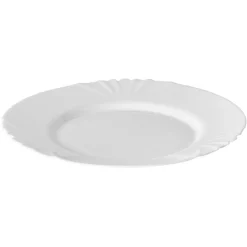 Gifi Lot de 6 assiettes plates Luminarc Opal Cadix