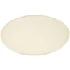 Gifi Lot de 4 assiettes plates beige