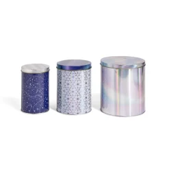 Gifi Lot de 3 boîtes alimentaires petite/moyenne/grande - 3 modèles Hot