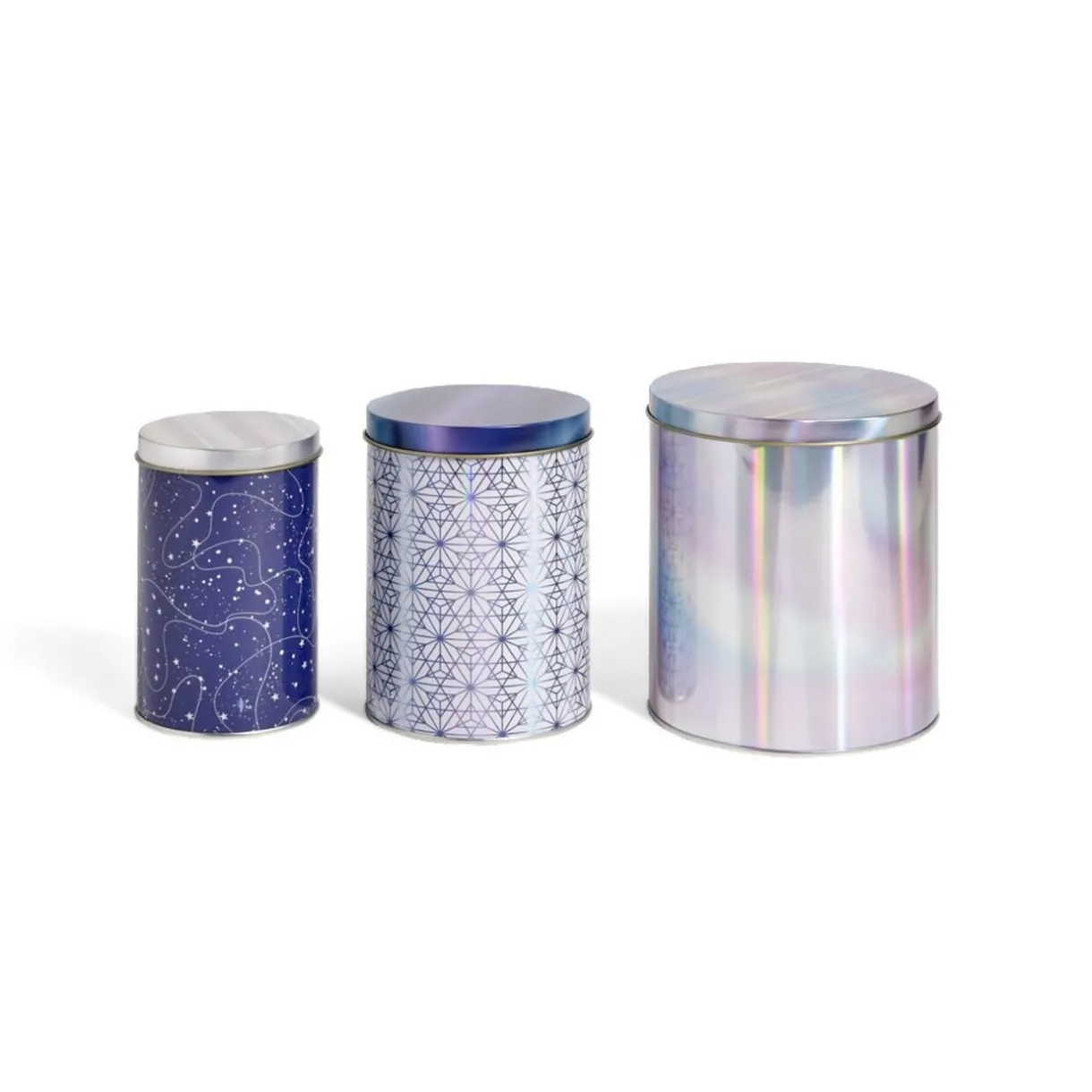 Gifi Lot de 3 boîtes alimentaires petite/moyenne/grande - 3 modèles Hot