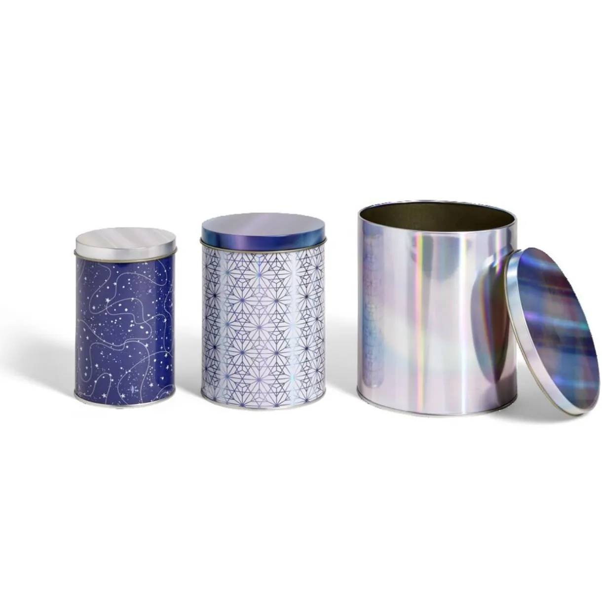 Gifi Lot de 3 boîtes alimentaires petite/moyenne/grande - 3 modèles Hot