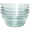 Gifi Lot de 4 coupelles en plastique effet martelé