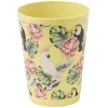 Gifi Lot de 4 gobelets décor oiseau et feuille 60 cl Clearance