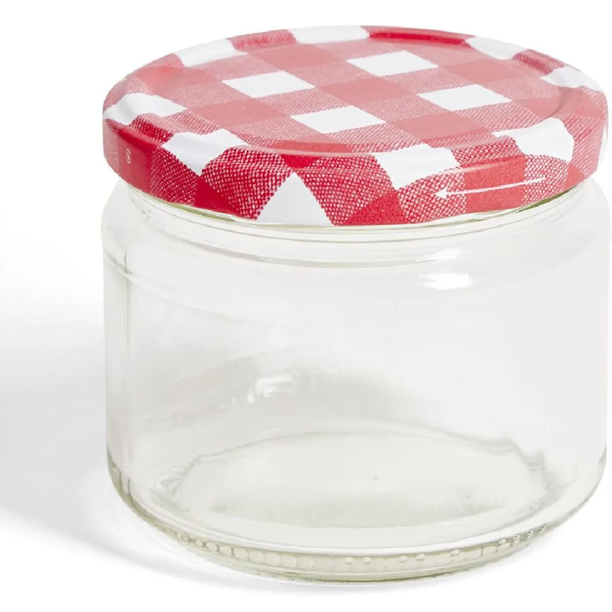 Gifi Lot de 4 pots à confiture acier et verre Ø7,5xH8,7cm Outlet