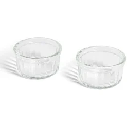 Gifi Lot de 2 ramequins en verre transparent Ø8,5xH4,5cm Outlet