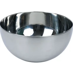 Gifi Lot de 3 saladiers en inox Ø18,7/23,6/28,5cm