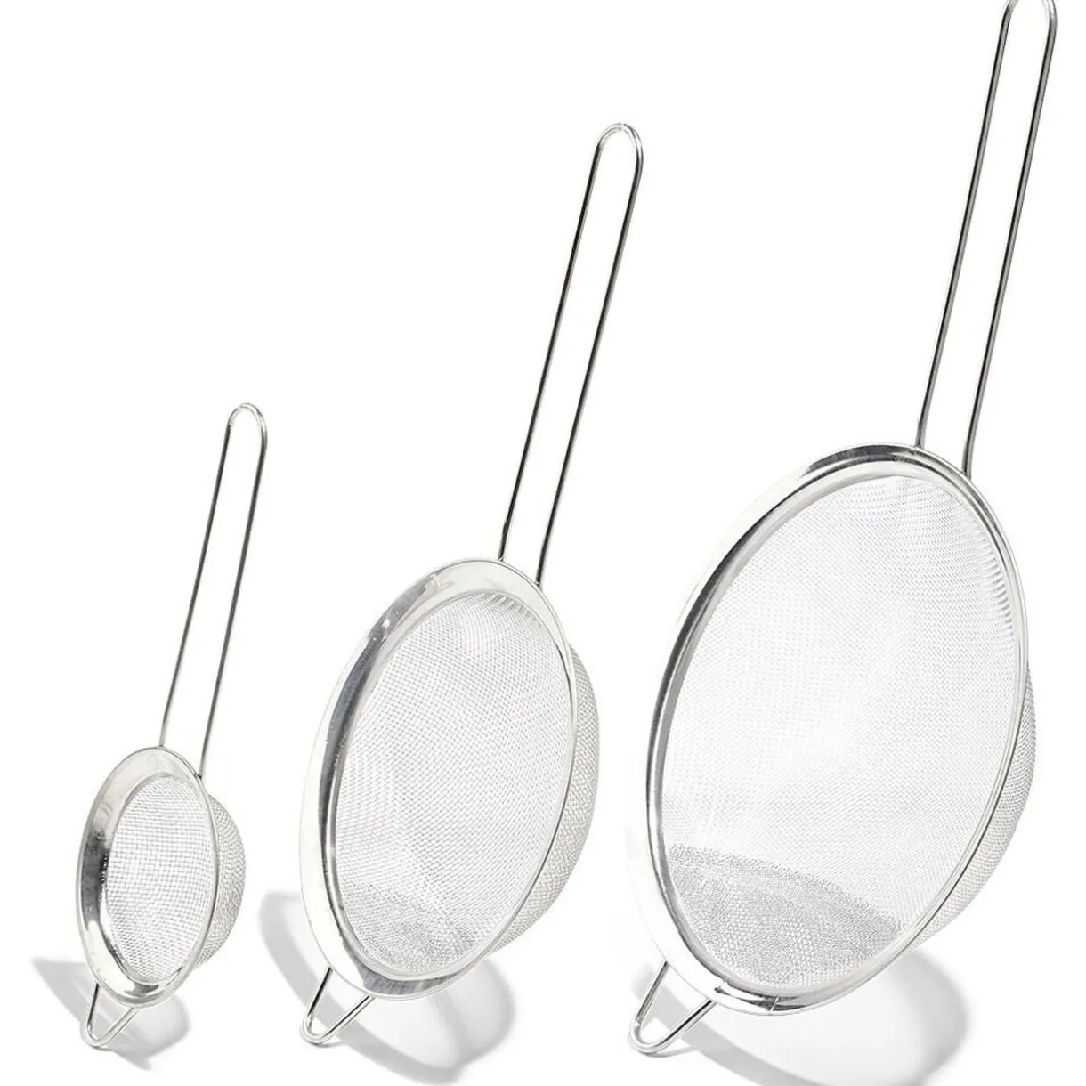 Gifi Lot de 3 tamis en inox Ø8/14/19cm