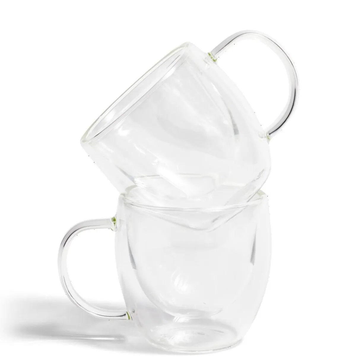 Gifi Lot de 2 tasses double paroi 80ml