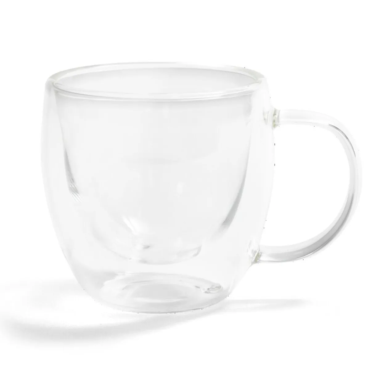 Gifi Lot de 2 tasses double paroi 80ml