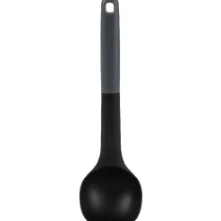 Gifi Lot de 6 ustensiles avec support noir gris