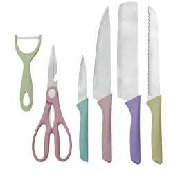 Gifi Lot de 6 ustensiles de découpe inox New