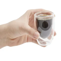 Gifi Lot de 2 verres double paroi 80ml