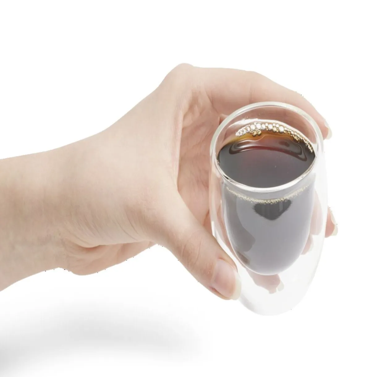 Gifi Lot de 2 verres double paroi 80ml
