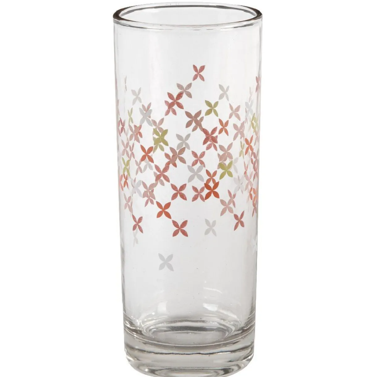 Gifi Lot de 6 verres hauts sur un plateau
