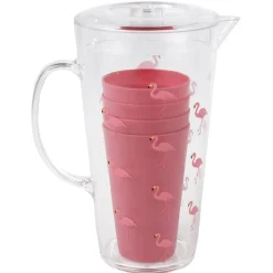 Gifi Lot d'un pichet et 4 gobelets Outlet
