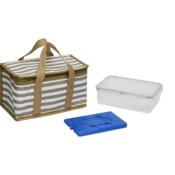 Gifi Lunch bag avec pain de glace et boîte alimentaire 25x14xH12cm
