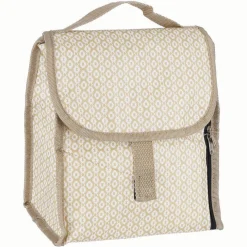 Gifi Lunch bag réfrigérant blanc écru motif macramé 2,3 L Online