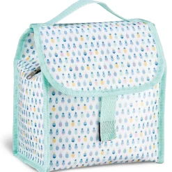 Gifi Lunch bag réfrigérant blanc et bleu motif ananas multicolores Hot
