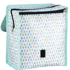 Gifi Lunch bag réfrigérant blanc et bleu motif ananas multicolores Hot
