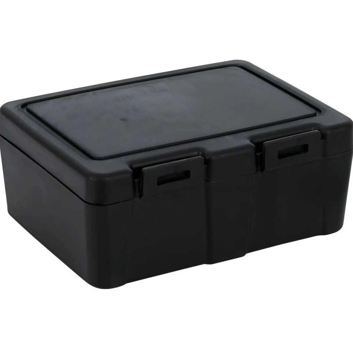Gifi Lunch box à 2 compartiments - Boîte alimentaire en plastique noir 1L Outlet