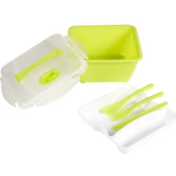 Gifi Lunch box compartimentée avec couverts Online