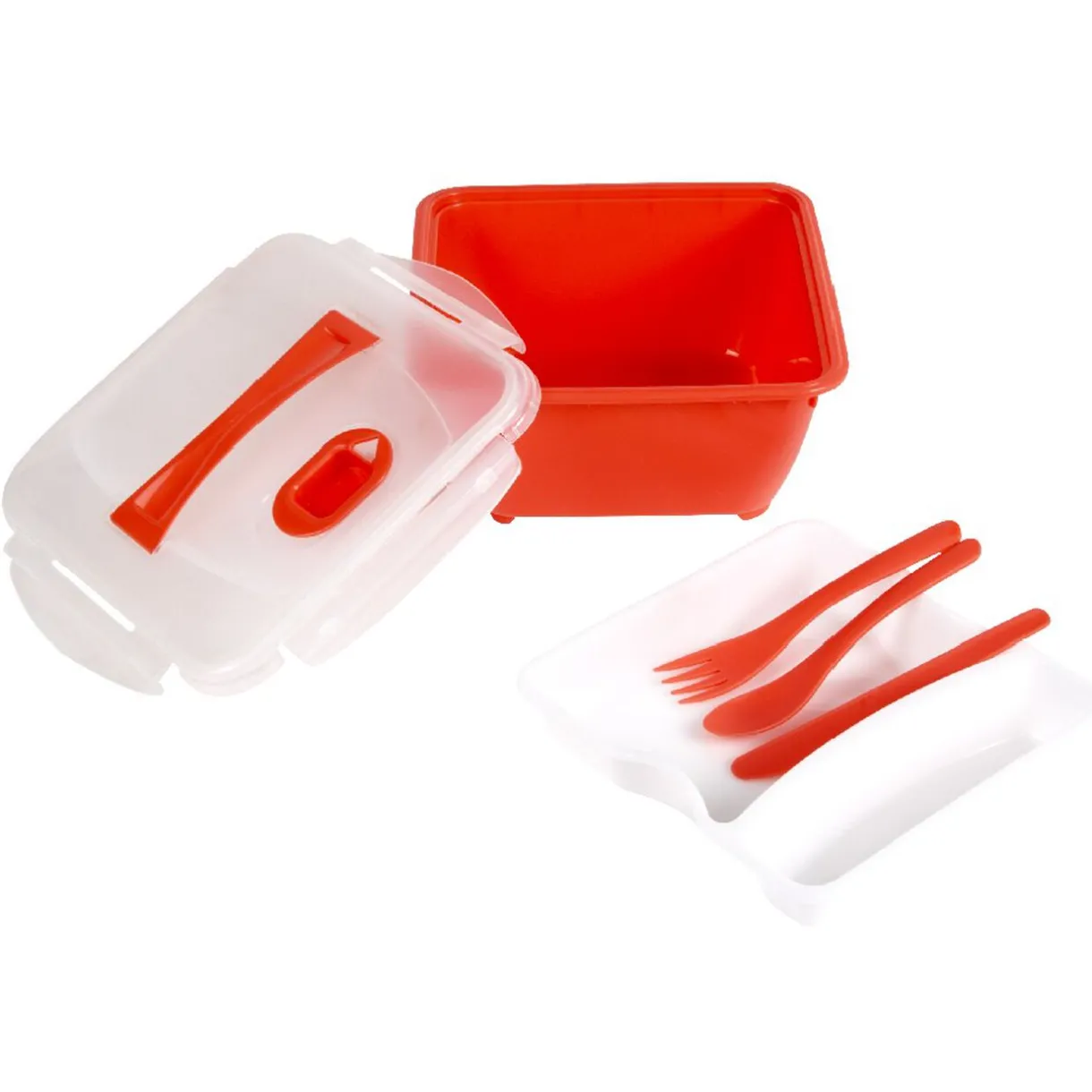 Gifi Lunch box compartimentée avec couverts Online