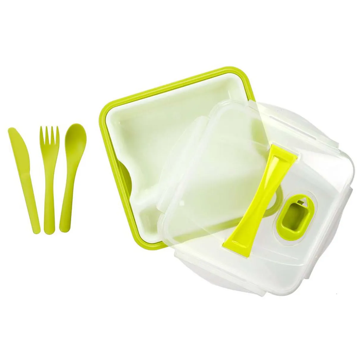 Gifi Lunch box compartimentée avec couverts Online