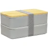 Gifi Lunch box couvercle bambou x2 Hot