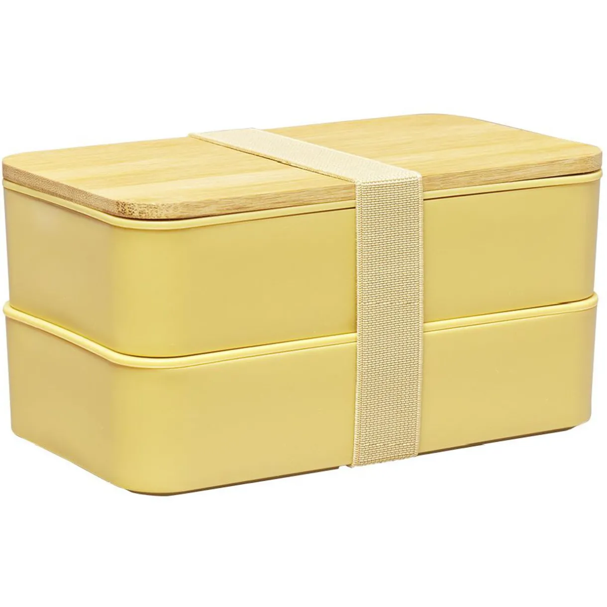 Gifi Lunch box couvercle bambou x2 Hot