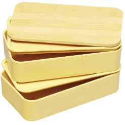 Gifi Lunch box couvercle bambou x2 Hot