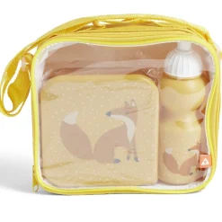 Gifi Lunchbox enfant 720ml avec gourde 350ml et sac de transport renard orange Online