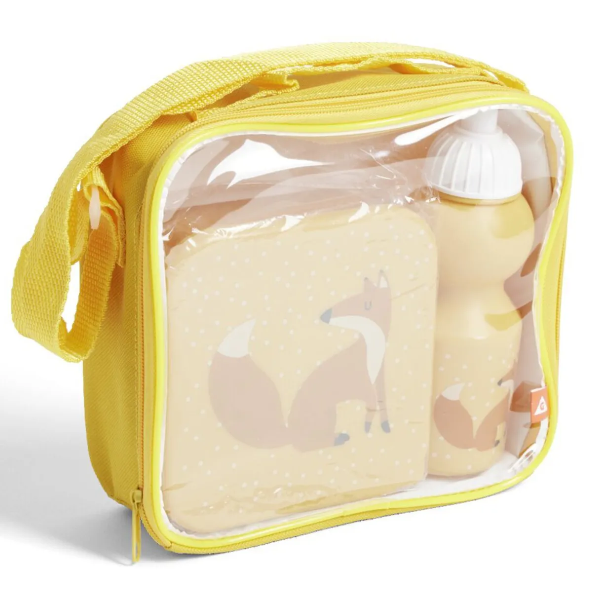 Gifi Lunchbox enfant 720ml avec gourde 350ml et sac de transport renard orange Online