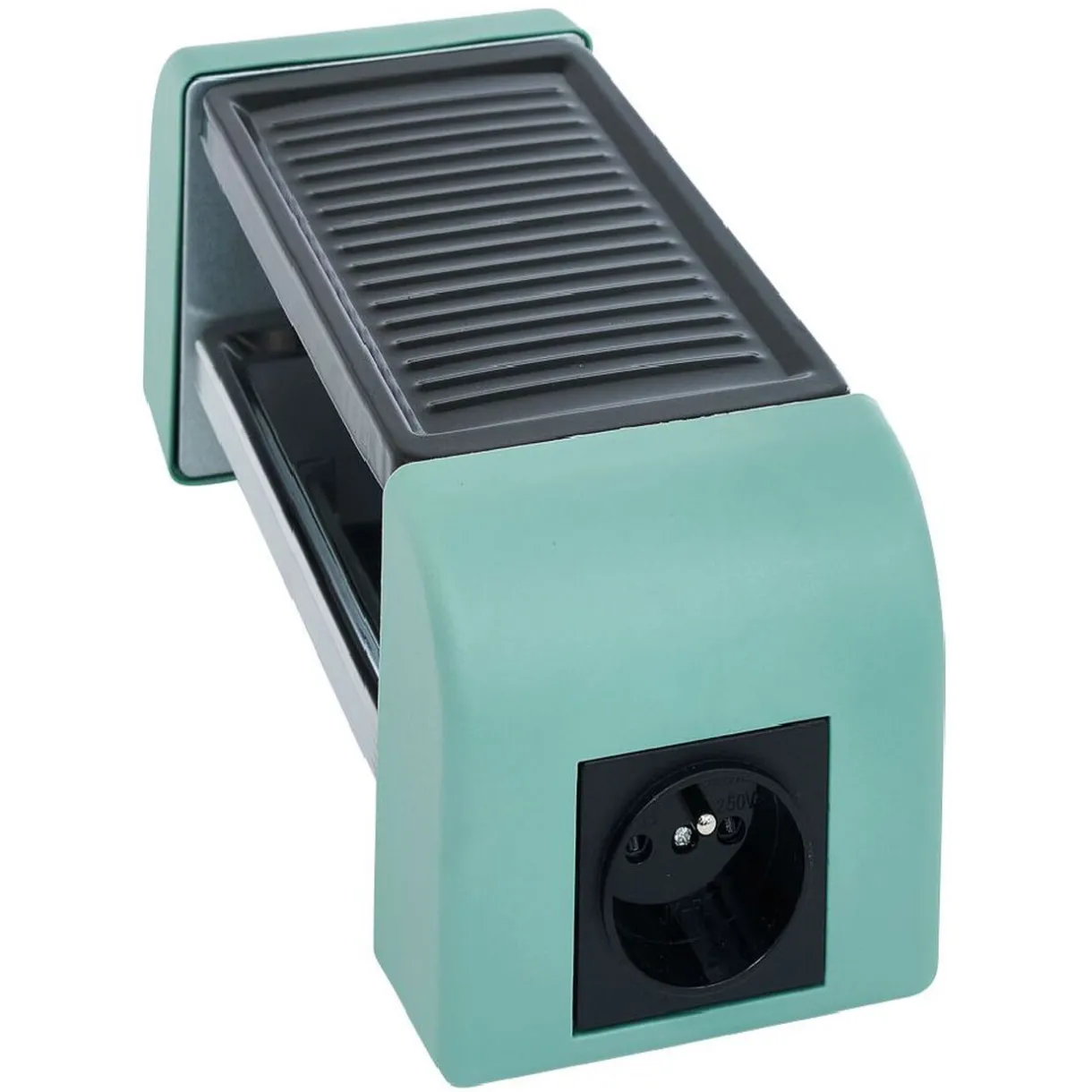 Gifi Machine à raclette Duo connectable rouge 2 poêlons 450W