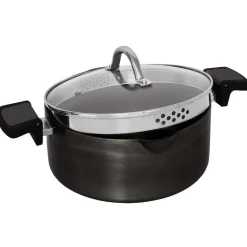 Gifi Marmite avec couvercle passoire ø 24 cm