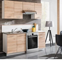 Gifi Meuble de cuisine bois naturel x 5 Hot