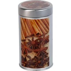 Gifi Mini boîte en métal décor épices