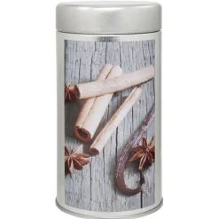 Gifi Mini boîte en métal décor épices