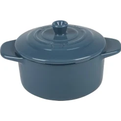 Gifi Mini cocotte ronde bleu canard Hot