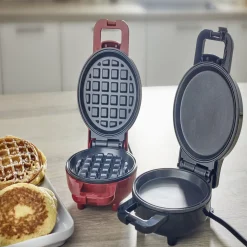 Gifi Mini gaufrier rouge 500-600W Online