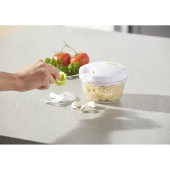 Gifi Mini hachoir manuel transparent blanc et vert Outlet
