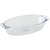 Gifi Mini plat en verre forme ovale