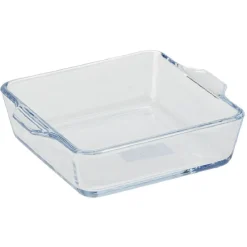 Gifi Mini plat en verre forme carré Discount