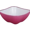 Gifi Mini saladier rose fuchsia blanc Clearance