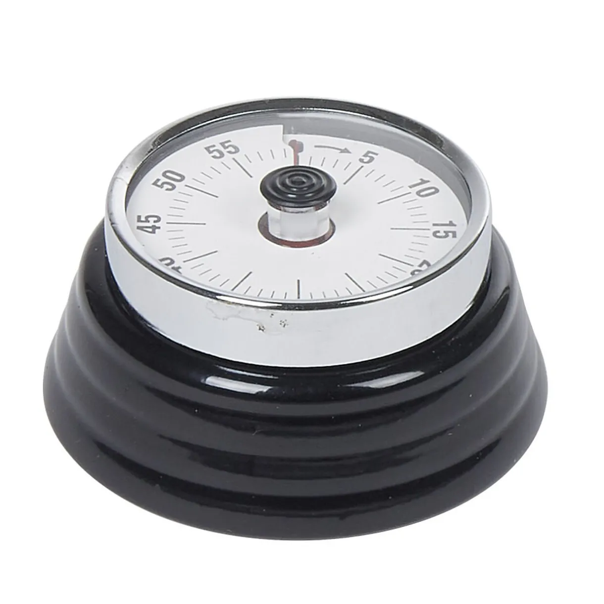 Gifi Minuteur de cuisine aimanté design rétro à aiguille New