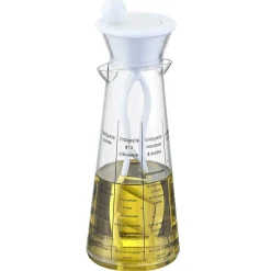 Gifi Mélangeur à vinaigrette blanc transparent