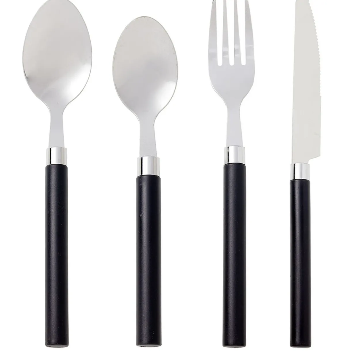 Gifi Ménagère 16 couverts inox manche plastique