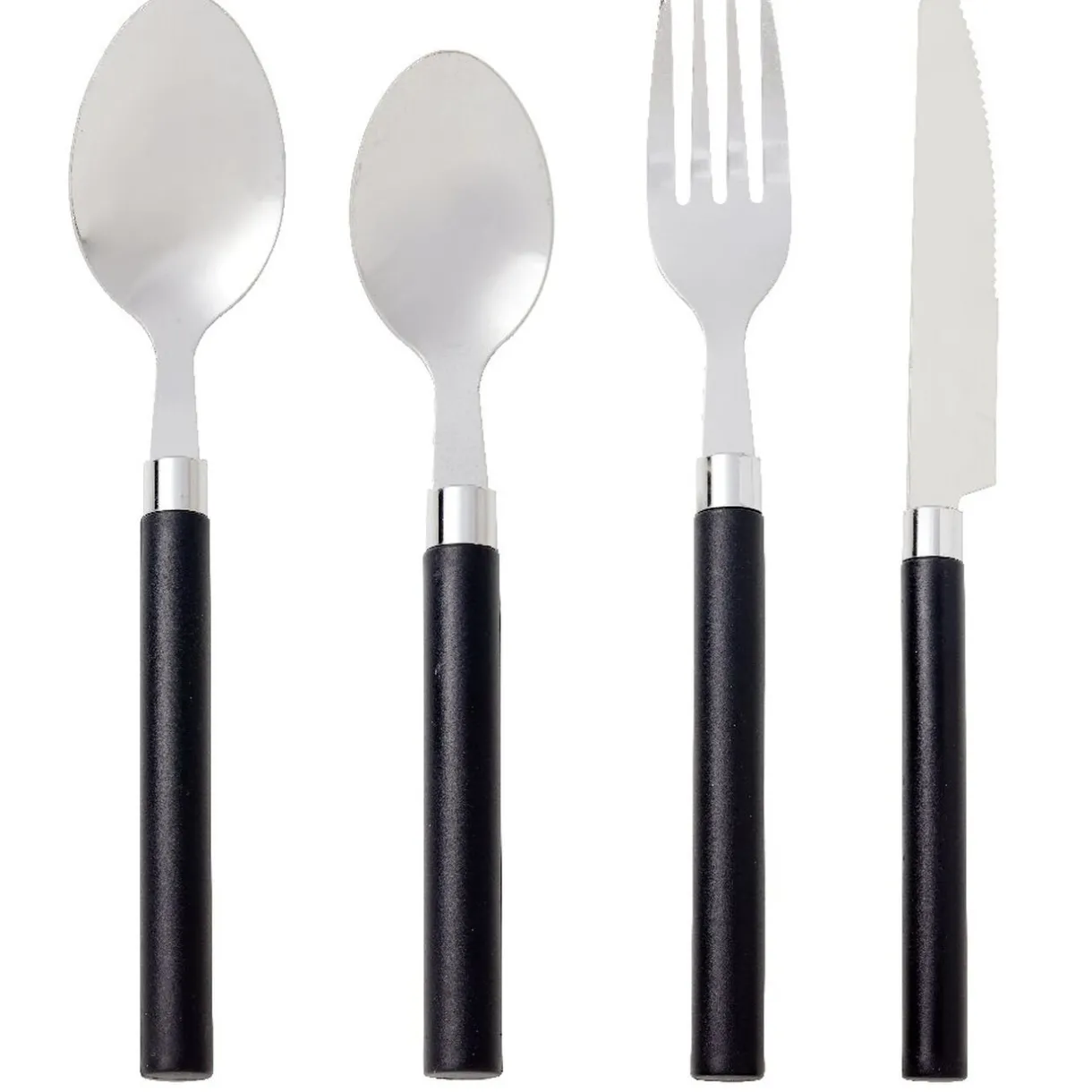 Gifi Ménagère 16 couverts inox manche plastique