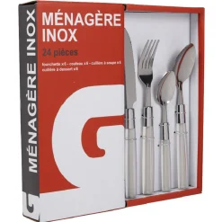 Gifi Ménagère 24 pièces Clearance