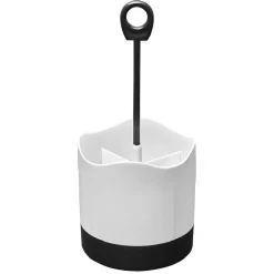 Gifi Ménagère 24 pièces avec support noir blanc
